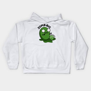 Zom-big Zom-small Cute Halloween Zombie Pun Kids Hoodie